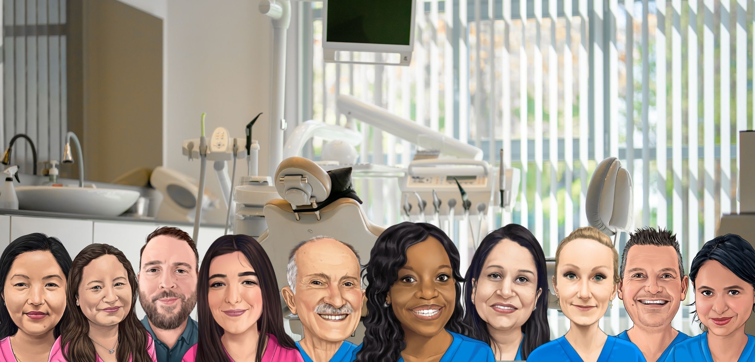 Welcoming new patients.