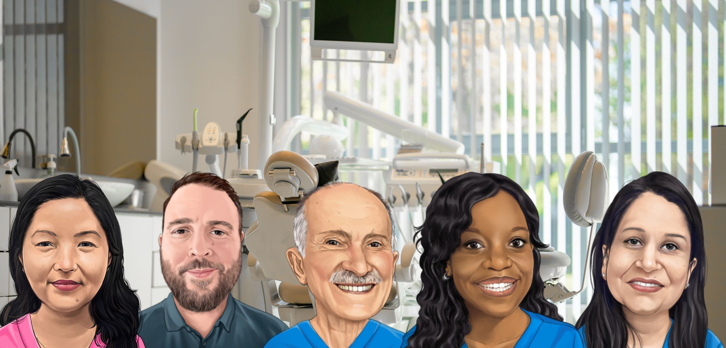 Welcoming new patients.