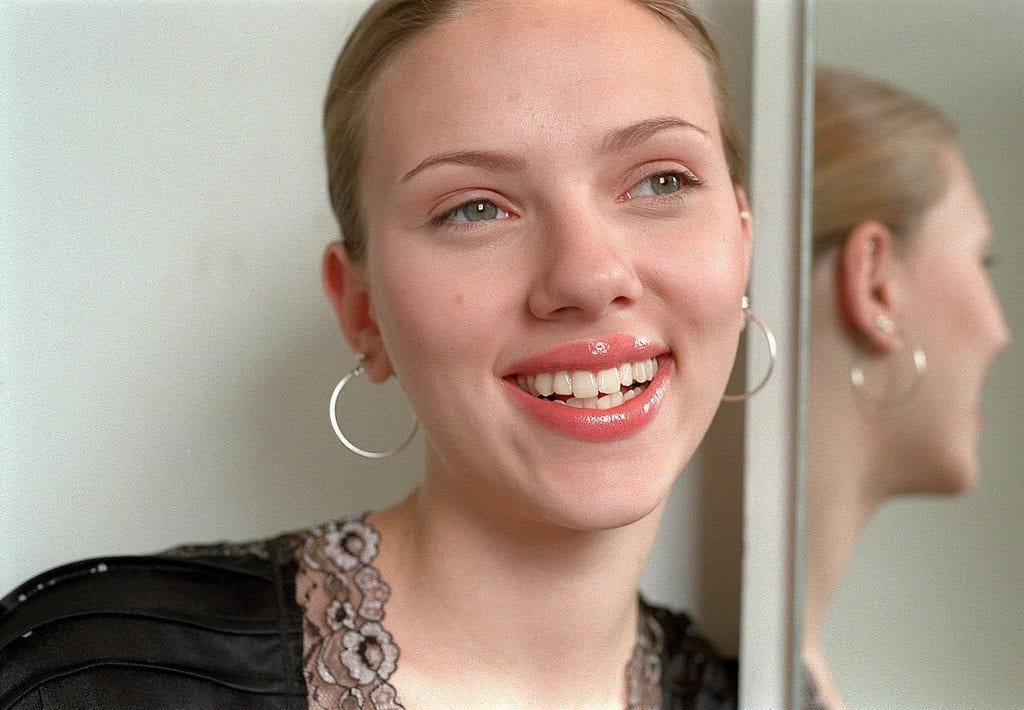 Scarlett Johansson  Celebrities Smile
